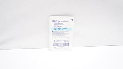 BD 367342 Vacutainer Push Button Blood Collection Set 23G x 3/4inch x 12inch (x)